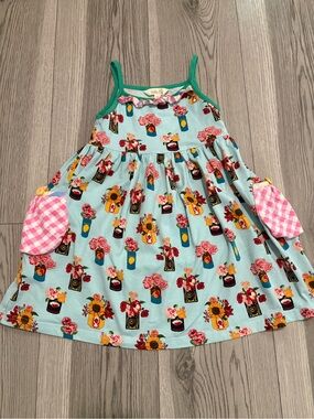 Matilda Jane Pocket Full Of Flowers Dress Size 4